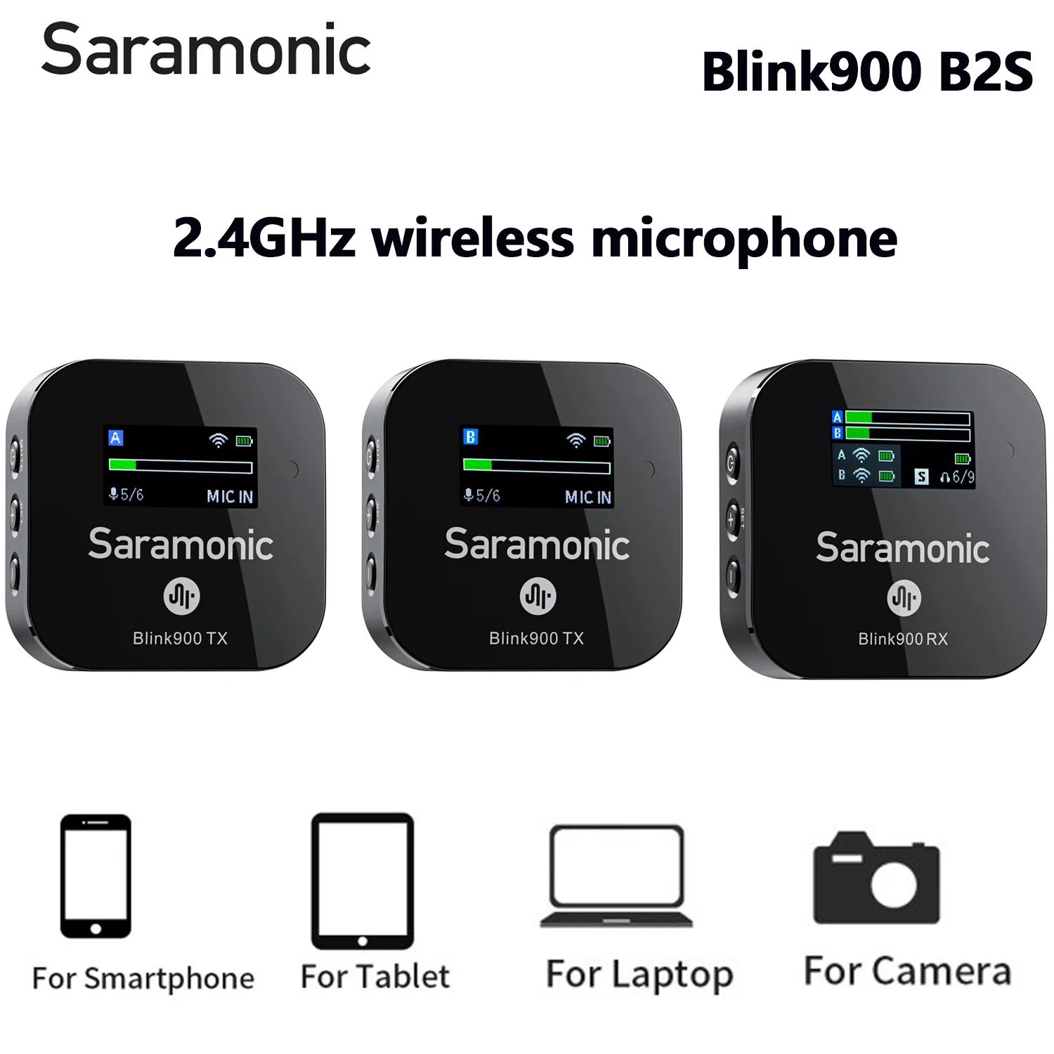 Saramonic Blink900 B2S  ߸ ũ,  ȵ̵ PC Ʈ DSLR ī޶,   ȭ ̷α